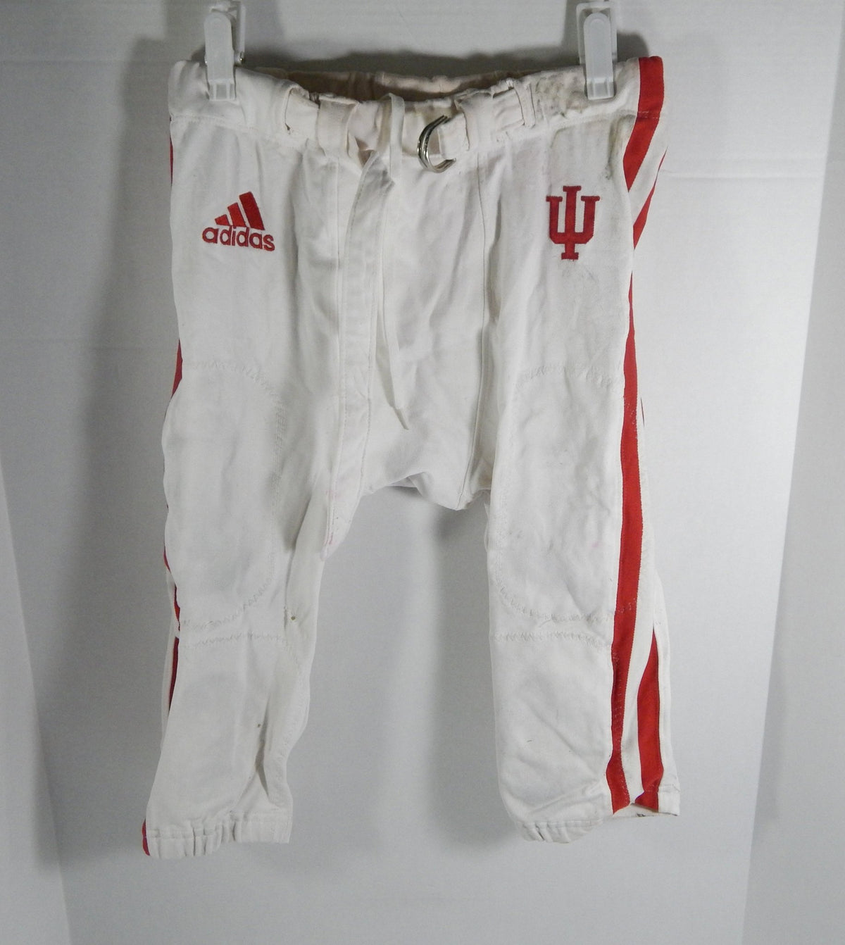 Indiana Hoosiers #84 Game Used White Pants XL DP57195 - DP57195