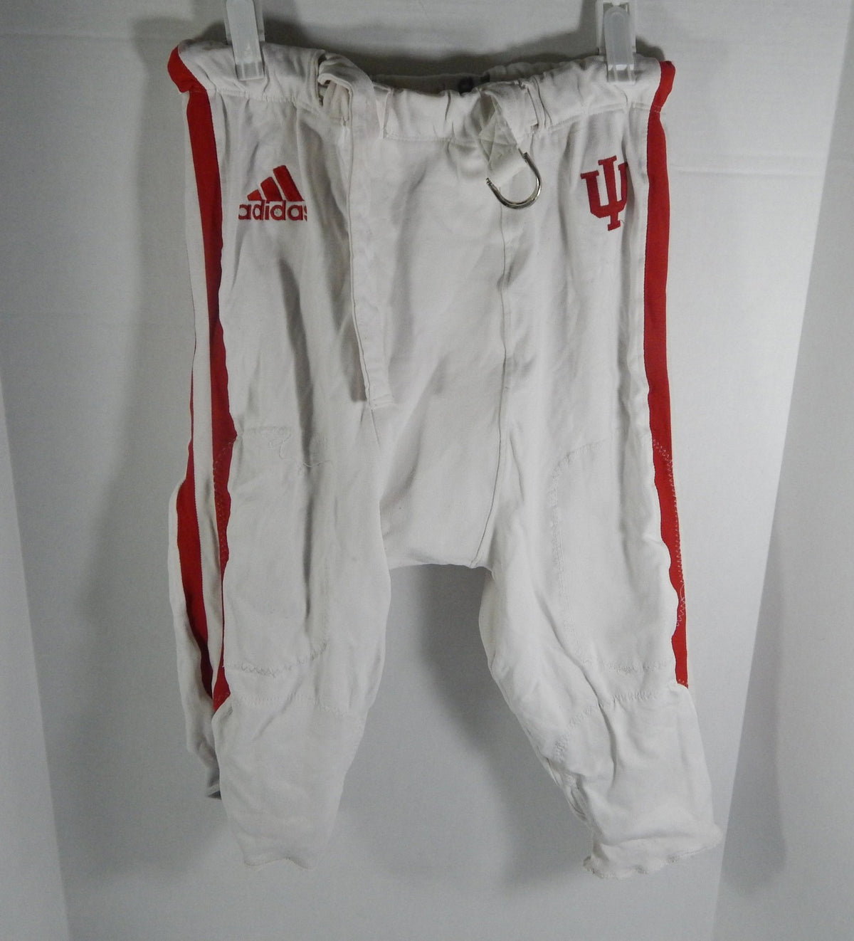 Indiana Hoosiers #93 Game Used White Pants 2XL DP57198 - DP57198