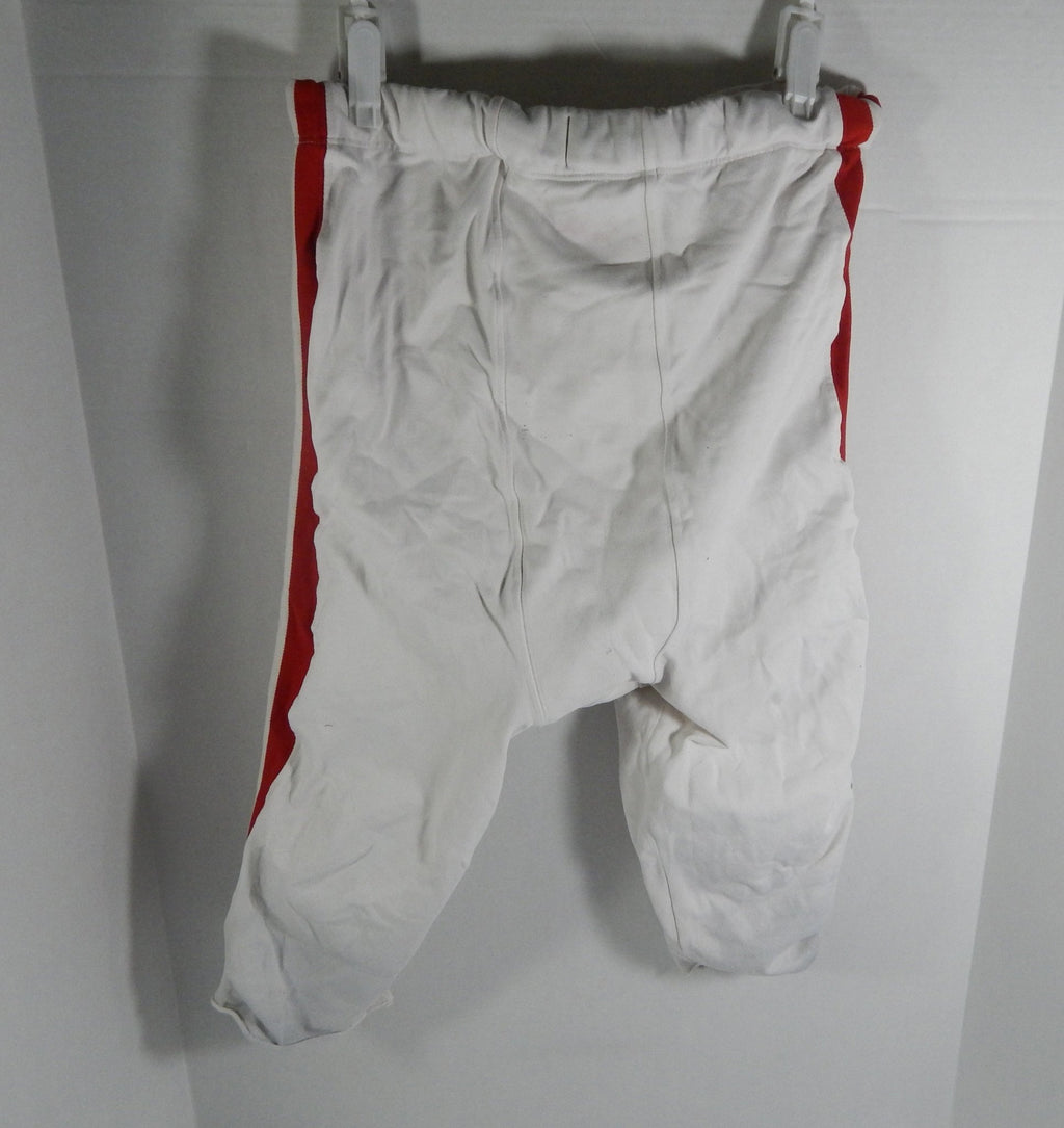 Indiana Hoosiers #93 Game Used White Pants 2XL DP57198 - DP57198