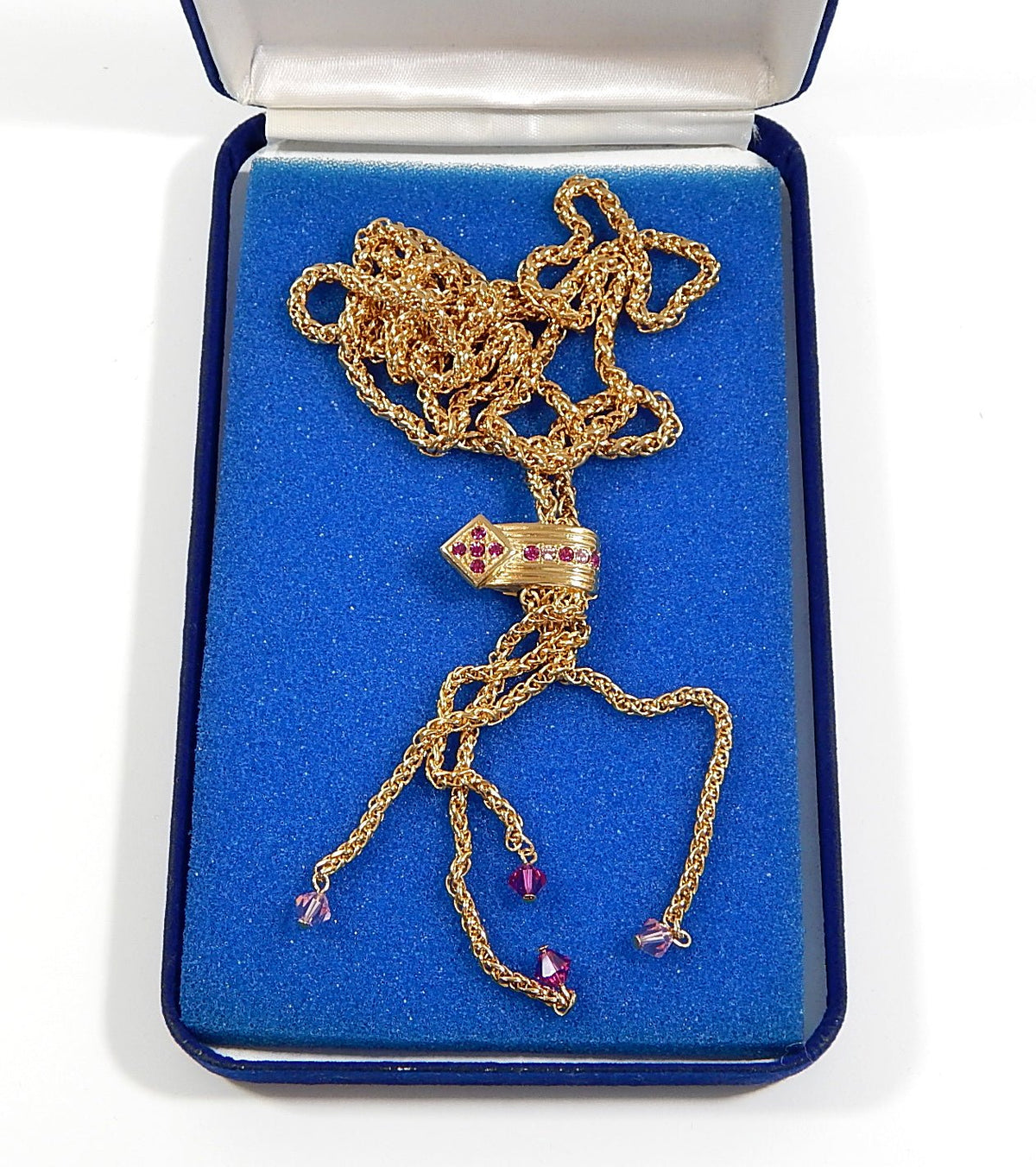 Jackie Kennedy Camrose & Kross Reproduction Necklace Jewelry In Case w/ COA - DJ077207