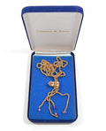 Jackie Kennedy Camrose & Kross Reproduction Necklace Jewelry In Case w/ COA - DJ077207