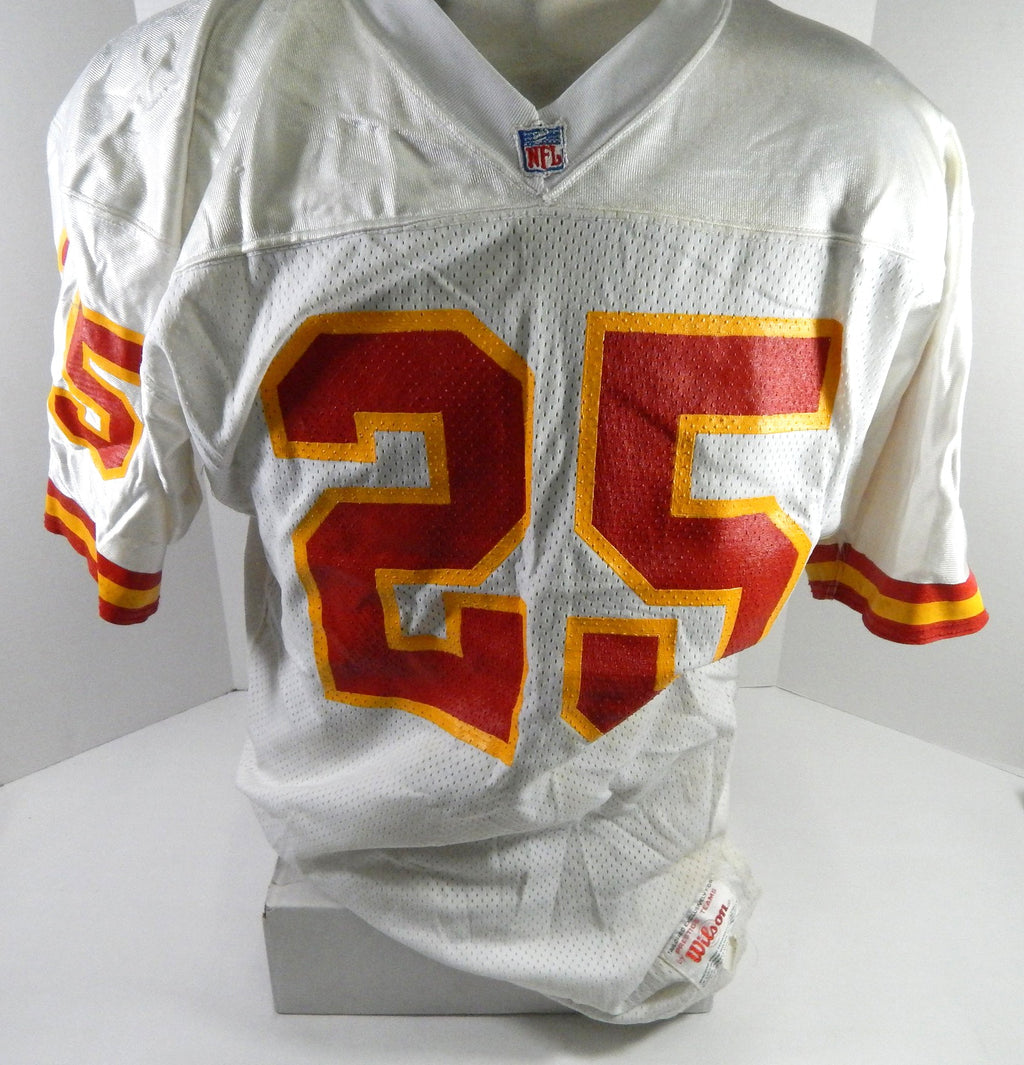 Kansas City Chiefs #25 Game Issued White Jersey DP61913 - DP61913