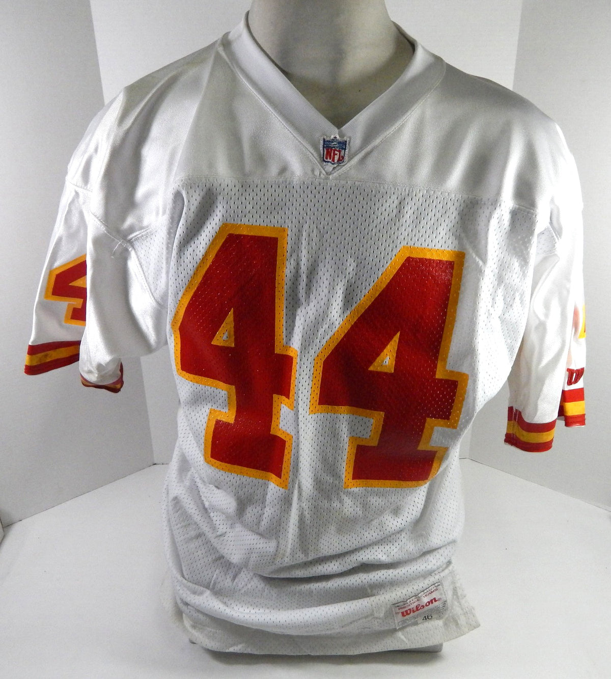 Kansas City Chiefs #44 Game Issued White Jersey 46 DP61902 - DP61902