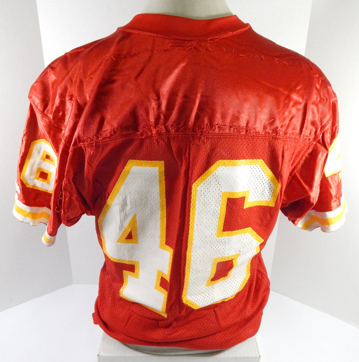 Kansas City Chiefs #46 Game Used Red Jersey 42 DP51878 - DP51878