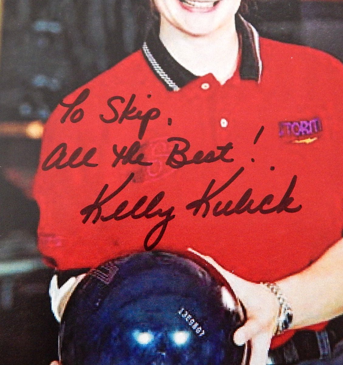 Kelly Kulick Signed 5x7 Photo Auto Autograph Pro Bowler - DJ046137