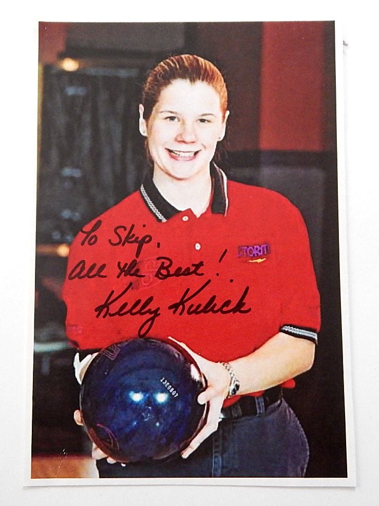 Kelly Kulick Signed 5x7 Photo Auto Autograph Pro Bowler - DJ046137