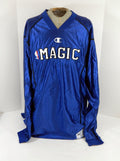 Late 1990s Early 2000s Orlando Magic Game Issued Blue Shooting Shirt 2XL DP60495 - DP60495