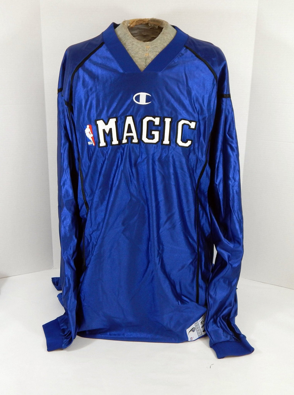 Late 1990s Early 2000s Orlando Magic Game Issued Blue Shooting Shirt 2XL DP60495 - DP60495