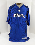 Late 1990s Early 2000s Orlando Magic Game Issued Blue Shooting Shirt XL DP60485 - DP60485