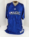 Late 1990s Early 2000s Orlando Magic Game Issued Blue Shooting Shirt XL DP60509 - DP60509