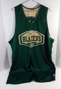 Late 2000s UAB Blazers #42 Game Used Green Gold Practice Jersey 4XL 65 - DP20365