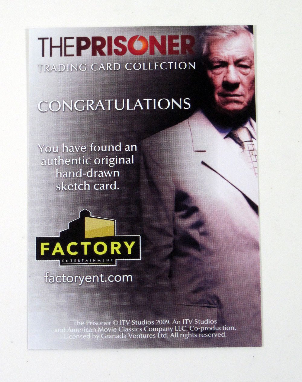 Lot of (10) 2010 Factory Ent The Prisoner Blank Sketch Promo Card (#2) Nm/Mt - 125817S