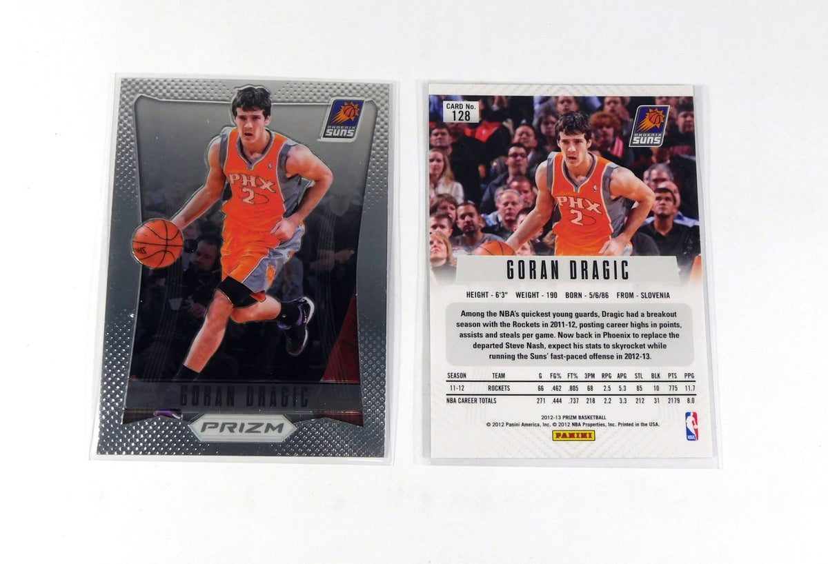 Lot of (9) 2012-13 Panini Prizm Goran Dragic #128 Suns - DA041040