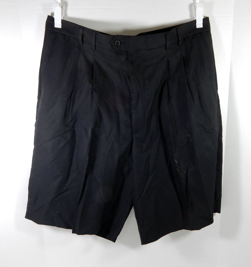 Mens Cutter & Buck CB DryTex Luxe # Authentic Black Khaki Shorts 40 DP58019 - DP58019