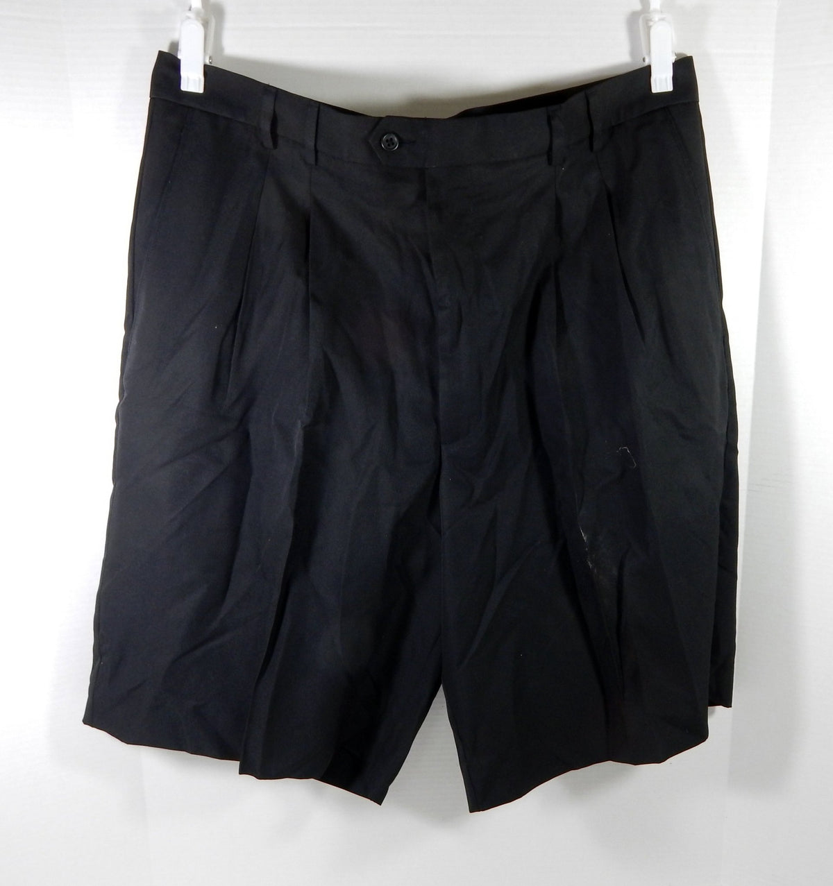 Mens Cutter & Buck CB DryTex Luxe # Authentic Black Khaki Shorts 40 DP58019 - DP58019