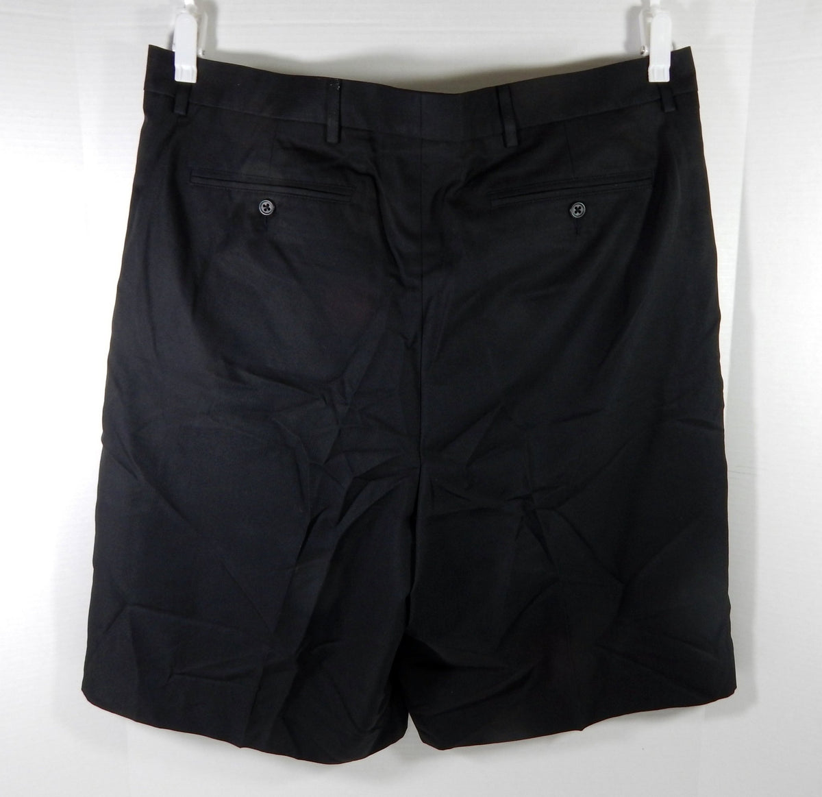 Mens Cutter & Buck CB DryTex Luxe # Authentic Black Khaki Shorts 40 DP58019 - DP58019