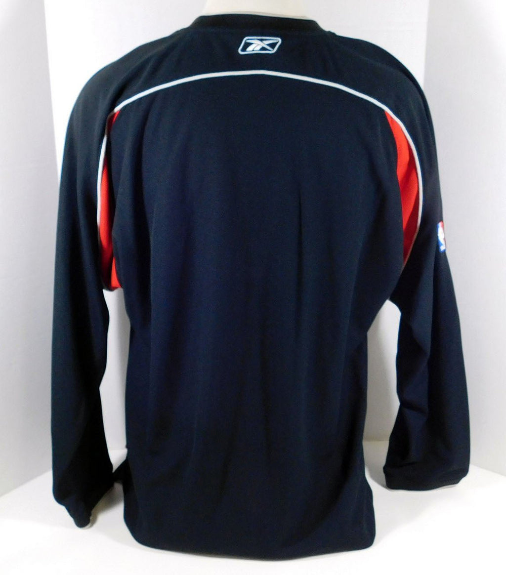 Mid 2000s Portland Trail Blazers Game Issued Black Shooting Shirt Pullover XL 72 - DP08672