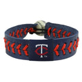 Minnesota Twins Team Color Baseball Bracelet by Gamewear