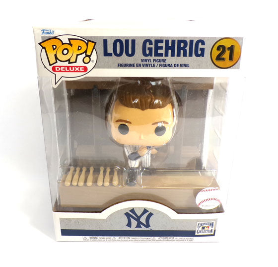 2024 Funko Lou Gehrig Yankees POP! DELUXE Cooperstown Collection #21 NIB
