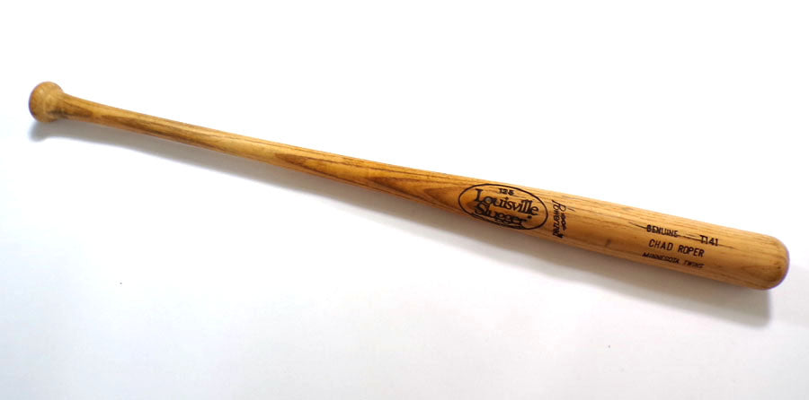 1992 Chad Roper Minnesota Twins GCL Game-Used Louisville Slugger T141 34" Bat