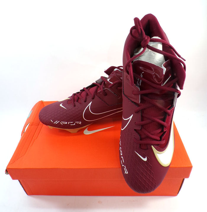 Nike Vapor Edge Elite 360 2 SMU Promo FSU Cleats Mens Size 14.5W #FJ6379 600