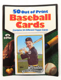1981-1989 Topps (50) Out of Print Baseball Cards Blister Pack