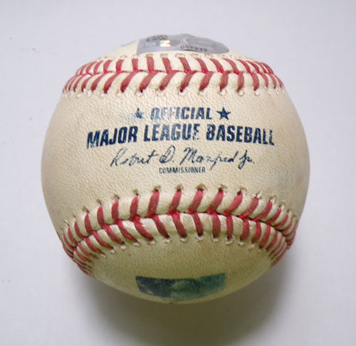 NY Mets @ Rockies Game-Used Baseball 8-8-24 Peter Alonso/Peter Lambert COA Pic2