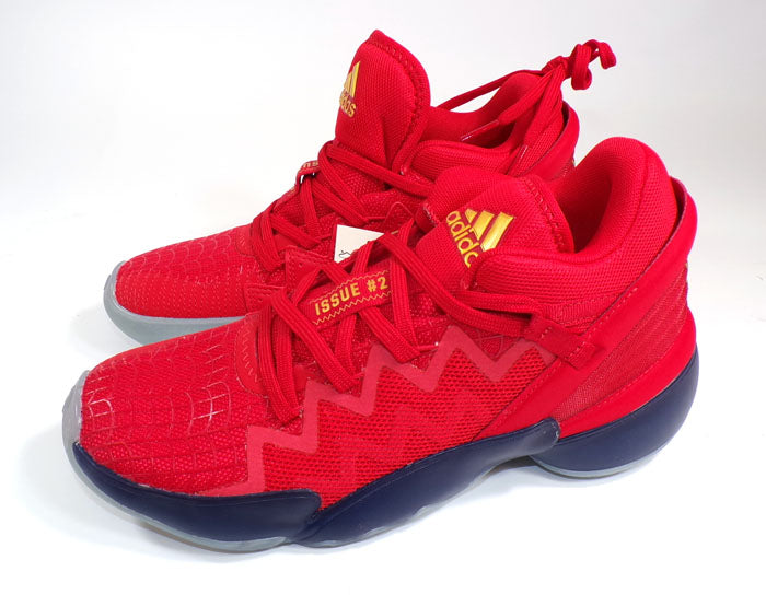 adidas MARVEL D.O.N Issue 2 Red Basketball Shoes Male 6.5 NIB #FX6519 Pic2