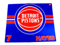 2023-24 Killian Hayes #7 Detroit Pistons Team Issued Floor Mat