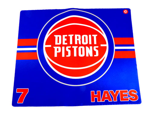 2023-24 Killian Hayes #7 Detroit Pistons Team Issued Floor Mat