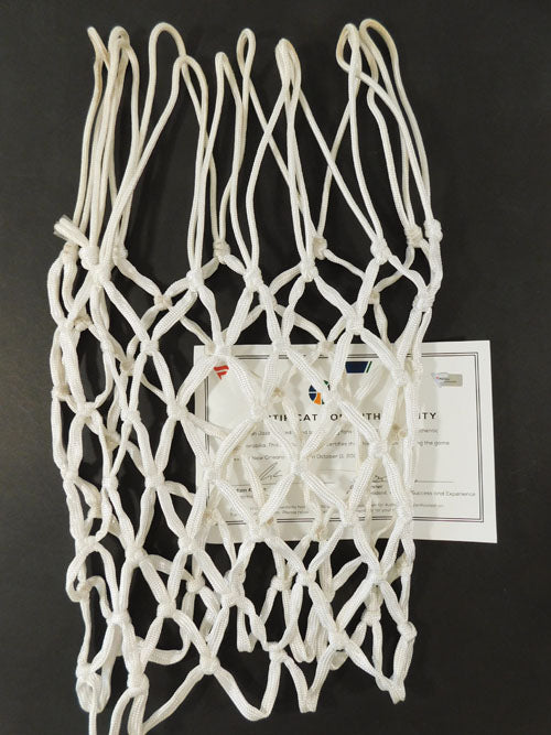 Utah Jazz vs. New Orleans Pelicans NBA Game Used Basketball Net 10-11-21
