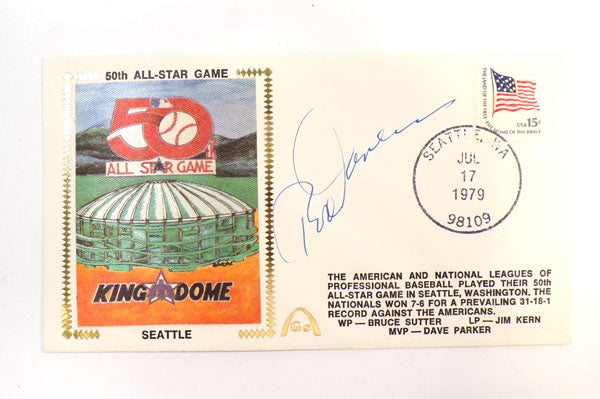 Rod Carew Signed Gateway Silk Cachet Envelope 1st Day