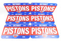 Lot of (6) 2014 Detroit Pistons License Plates New