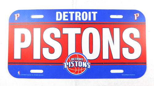 Lot of (6) 2014 Detroit Pistons License Plates New Pic2