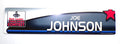 2012 Joe Johnson Foot Locker Three-Point Contest Locker Room Nameplate