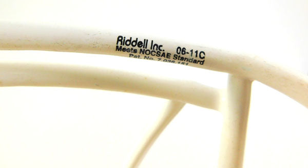 Riddell 06-11C Previously Owned Football Helmet White Face Mask #74757 Pic2