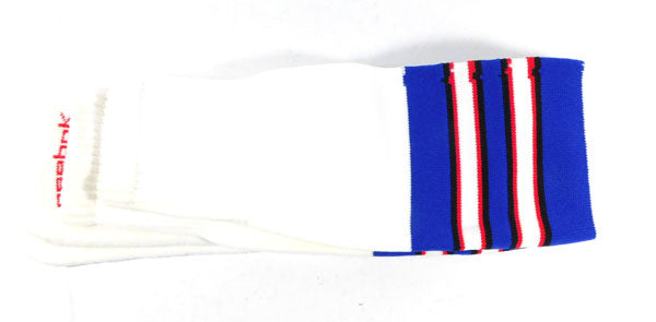 Buffalo Bills Team Issued Linebacker Throwback Game Socks AWAY Size 6'3 to 6'5"