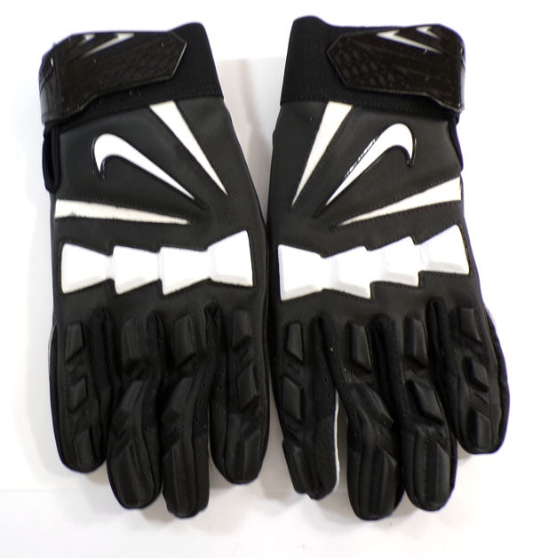 Nike Hyperbeast Lineman Black/White Football Gloves Men's Size 4XL Style DX4493