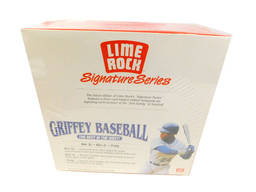 1992 Lime Rock Ken Griffey Family Baseball Hologram Set Box Sealed (24-sets)