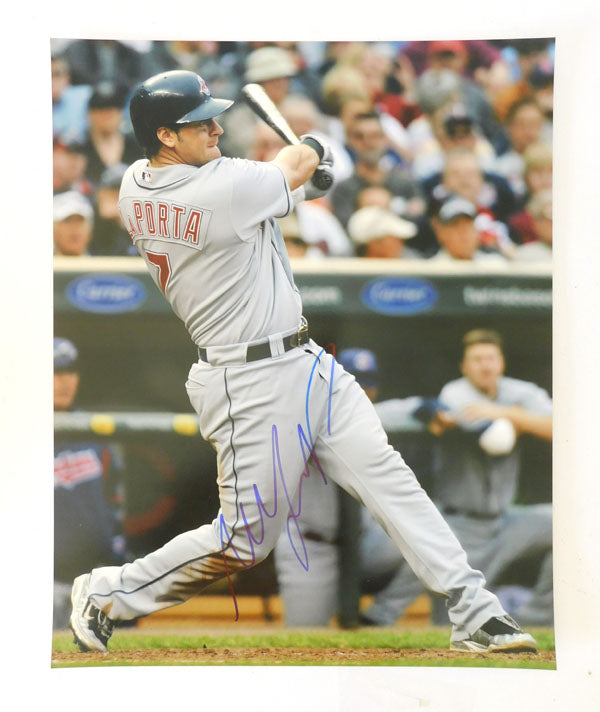 Matt LaPorta Signed 16" x 20" Photo Indians Auto
