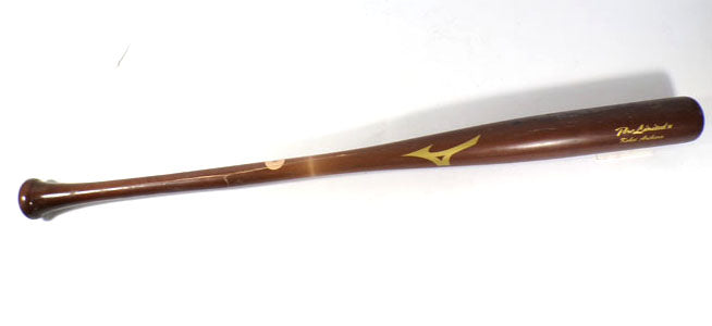2021-22 Kohei Arihara Texas Rangers #35 Game-Used Mizuno 33.5 Bat