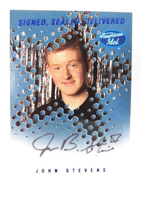 2004 Fleer American Idol John Stevens Signed Sealed Delivered Auto