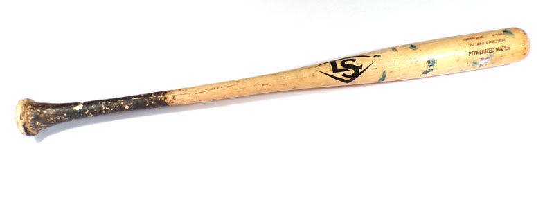 Adam Frazier Game-Used Cracked LS Bat 4-23-25 Pirates @ LA Angels COA PX482030