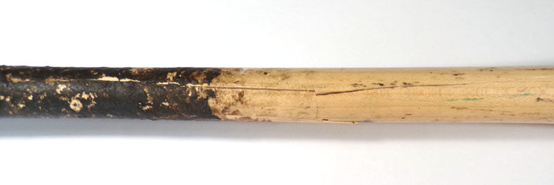 Adam Frazier Game-Used Cracked LS Bat 4-23-25 Pirates @ LA Angels COA PX482030 Pic2