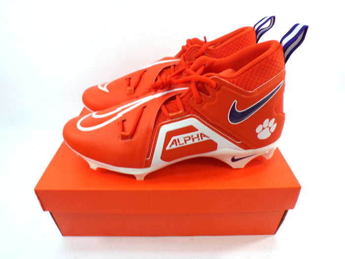 Alpha Menace Pro 3 SMU P Clemson Tigers Cleats Mens Size 12 #DH3355 800 NIB Pic2