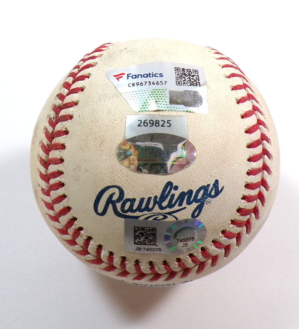 Game-Used Baseball September 14, 2018 Toronto Blue Jays @ Yankees COA #JB745378 Pic2