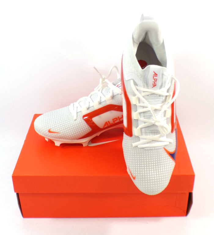 Nike Alpha Menace Elite 4 SMU Clemson Tigers Cleats Men's Size 10.5 #HF3436 102