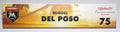 2017 Miguel Del Poso Minor League Marlins #75 Spring Training Locker Name Plate