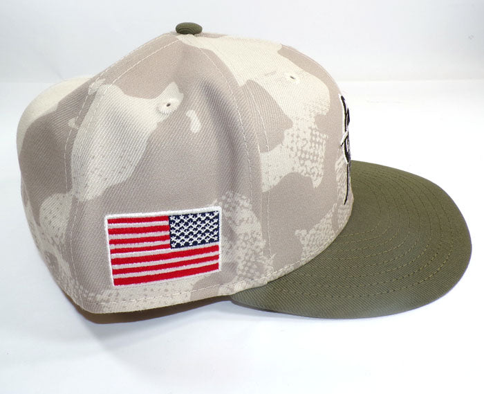 2025 Tampa Bay Rays @ Marlins Armed Forces Day 7 7/8 Team-Issued Cap COA Pic2