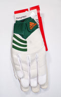 Miami U adidas NastyFAST White/FORGreen Leather Football Gloves Size 4XL New